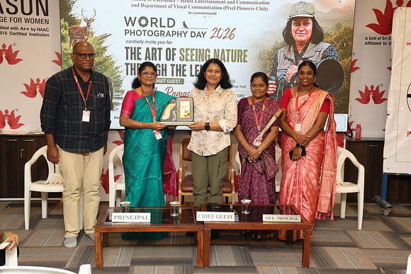 Centre of Excellence – Media, Entertainment & Communication and the Department of Visual Communication, Shasun Jain College for Women.