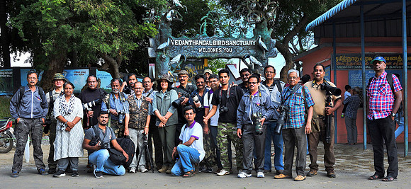 Photographic Society of Madras(PSM)@ Vedanthangal Bird Sanctuary