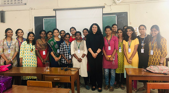 Workshop@Stella Maris college,Chennai
