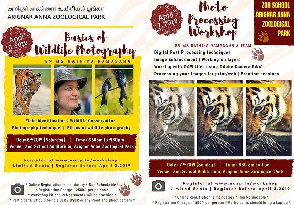 Workshop@AAZP,Chennai