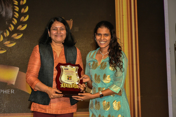 “Women of Excellence “,Lens queen award from Karpaga Vinayaga College of Engineering Technology
