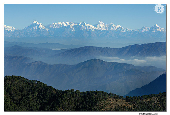 Way to Pangot,Himalayan View-Uttarakhand